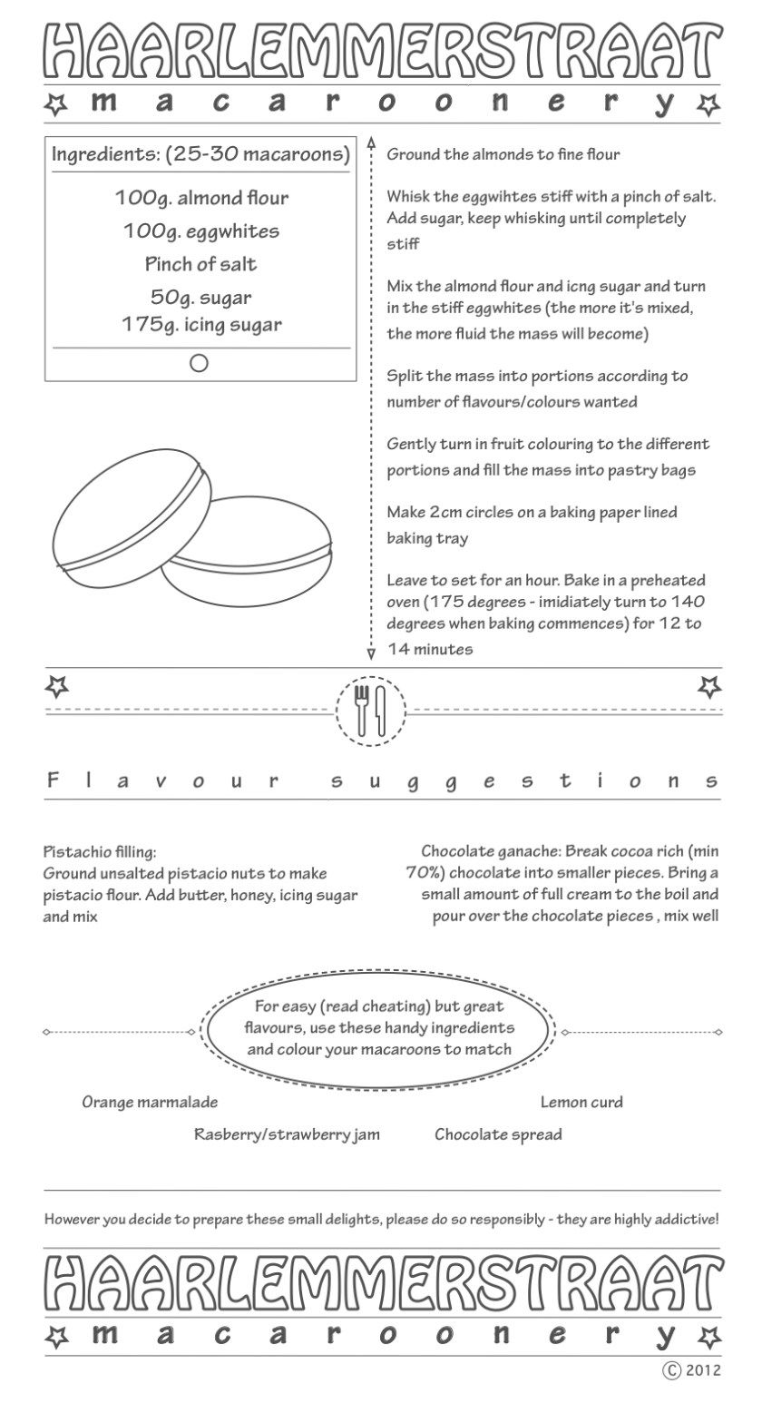 Haarlemmerstraat Macaroonery Recipe